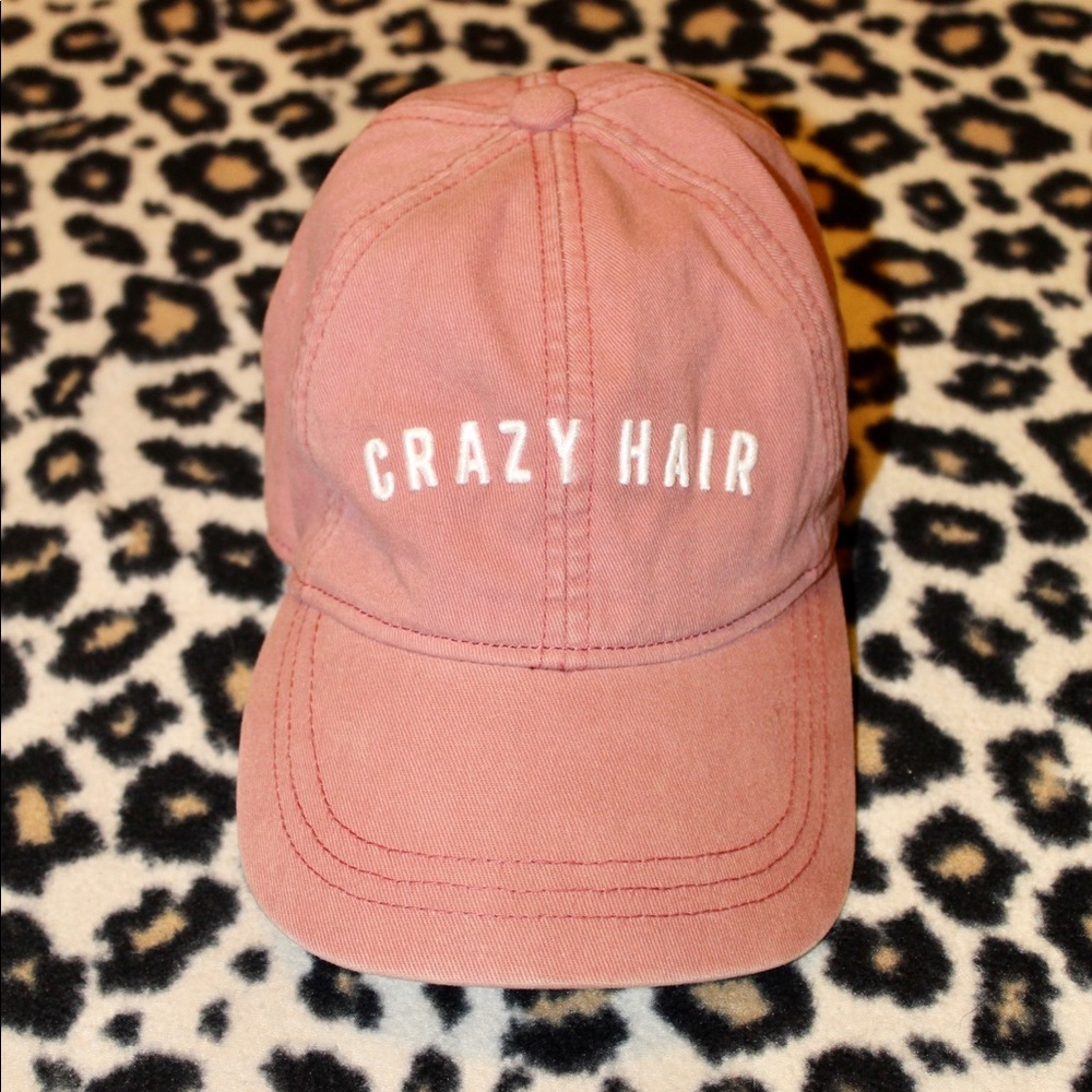 Crazy Hair Don’t Care American Eagle Baseball Cap🧢